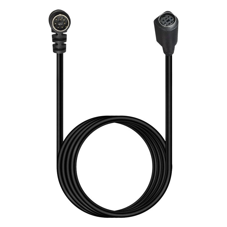 Mini DIN 7 Pin Cable 3 Meter Male to Female Right Angle Connector Copper Core Extension Cord