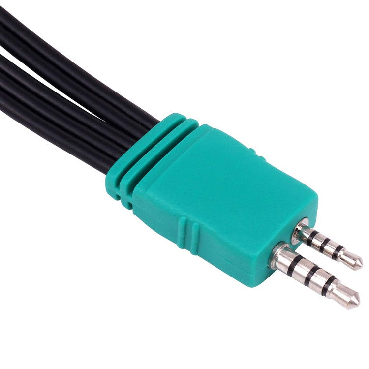 JUNSUNMAY 0.3m 3.5mm+2.5mm Male Plug to 5x RCA Female AV Adapter Cable for Samsung LED TV BN3901154W BN39-01154W