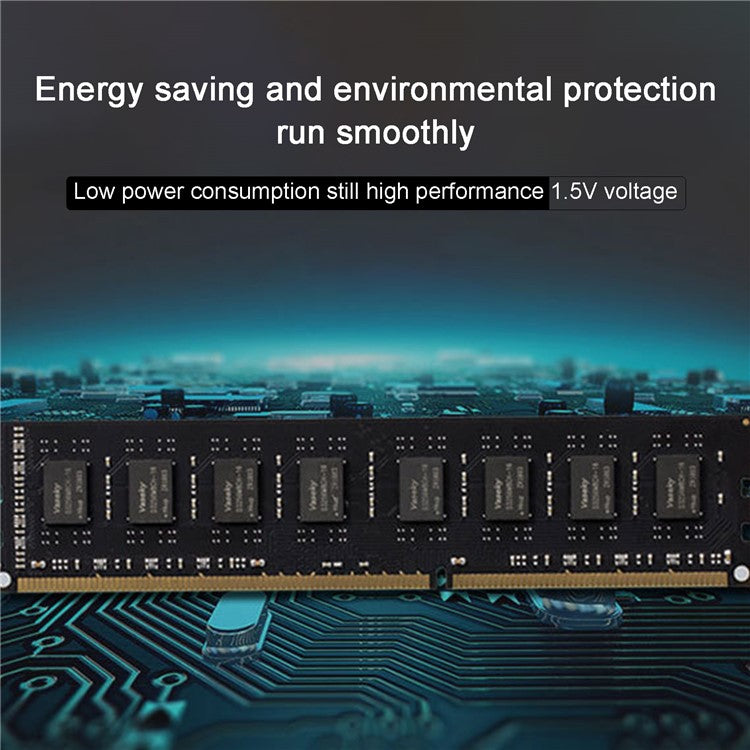 VASEKY DDR4 4G 2666MHz Computer Energy-Saving Memory Stick Desktop PC Memory Module Replacement