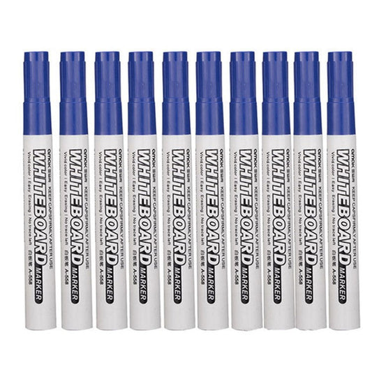 10-in-1 Whiteboard Marker Pen Painting Graffiti Drawing Pen - Blue