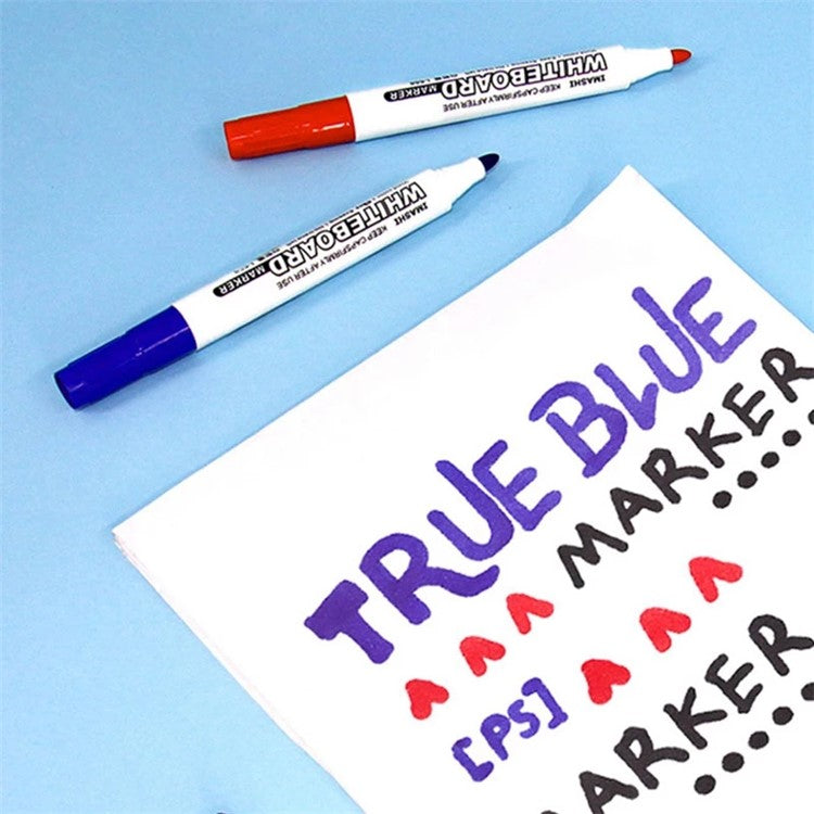 10-in-1 Whiteboard Marker Pen Painting Graffiti Drawing Pen - Black