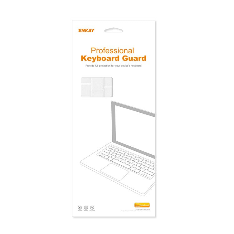 ENKAY HAT PRINCE Clear Keyboard Cover for Microsoft Surface Laptop 2 / 3 / 4 / 5 13.5, Ultra Thin TPU Keyboard Protector, US Version