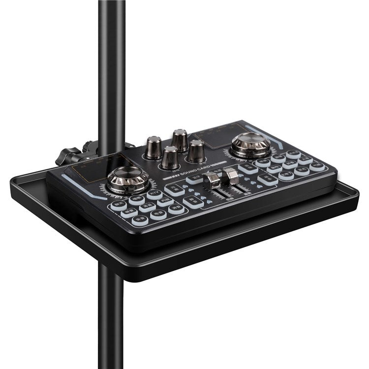 PULUZ PU626B Standard Version Live Tripod Clamp-on Sound Card Tray, Size 16.5x22cm
