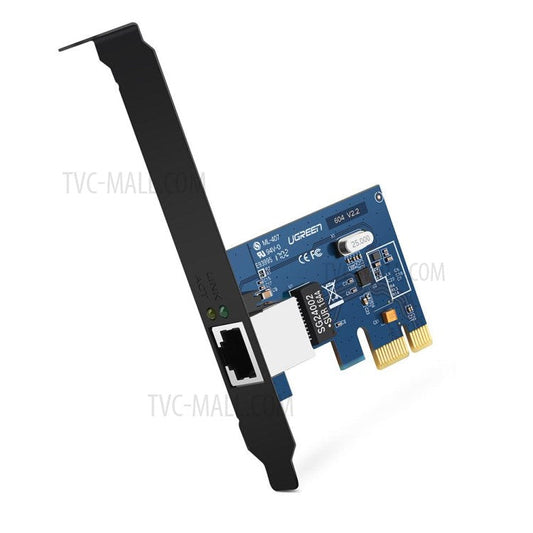UGREEN Gigabit Ethernet PCI Express PCI-E Network Card RJ45 LAN Adapter Converter Network Controller for Desktop
