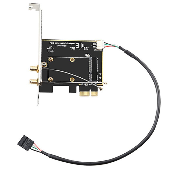 TXB098 Mini PCI-E to Desktop PCI-E Adapter Card Mini PCIE Adapter for Notebook WiFi Network Card