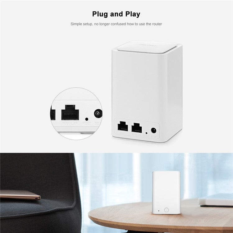 PIX-LINK Compact Size WiFi Extender WiFi Booster Indoor WiFi Signal Booster 300Mbps WiFi Amplifier Long Range Wireless Repeater - EU Plug