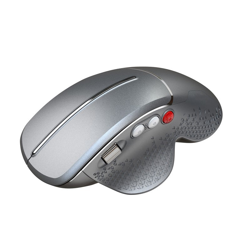 HXSJ T32 2.4G Wireless Ergonomic Vertical Optical Gaming Mouse Adjustable DPI Computer Mice - Grey
