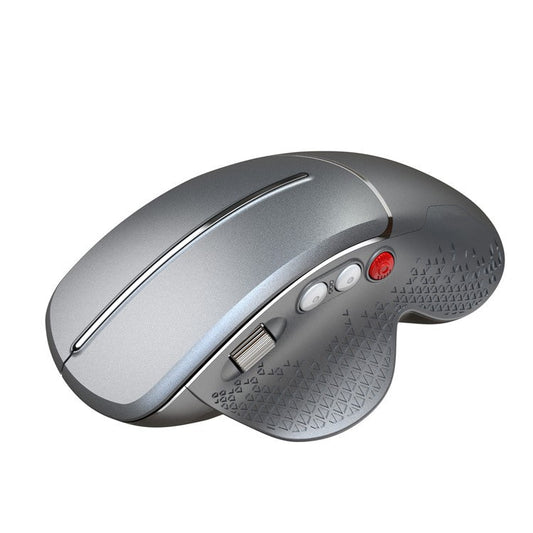 HXSJ T32 2.4G Wireless Ergonomic Vertical Optical Gaming Mouse Adjustable DPI Computer Mice - Grey