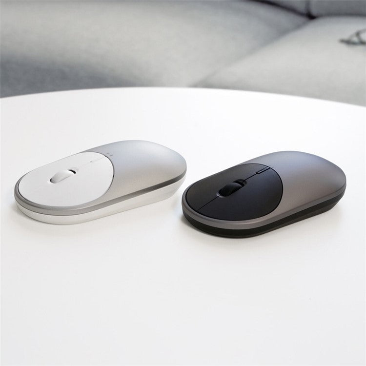XIAOMI BXSBMW02 Portable Mouse 2 Bluetooth RF2.4GHz Dual Mode 4000DPI Adjustable Mice Optical Mouse - Dark Grey