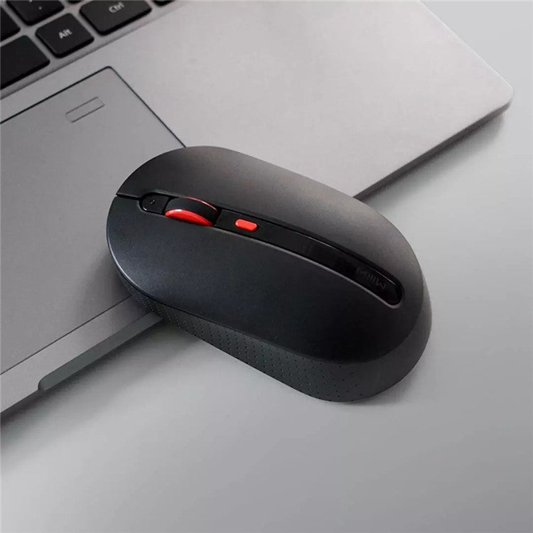 XIAOMI YOUPIN MWMM01 2.4GHz USB Wireless Silent Mouse 800 / 1200 / 1600 DPI Adjustment for Laptop Notebook Office Gaming - Black