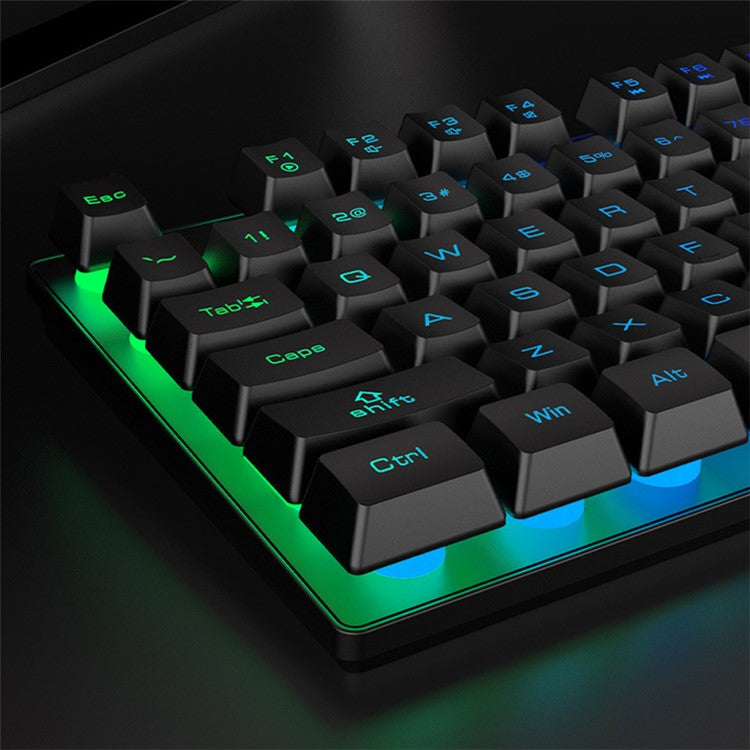 FREE WOLF K16 87-Key Backlight Professional Gaming Keyboard