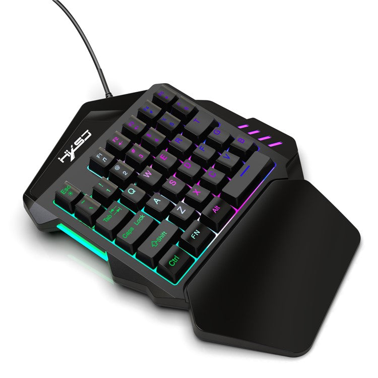 HXSJ One-handed Gaming Keyboard Mouse Set