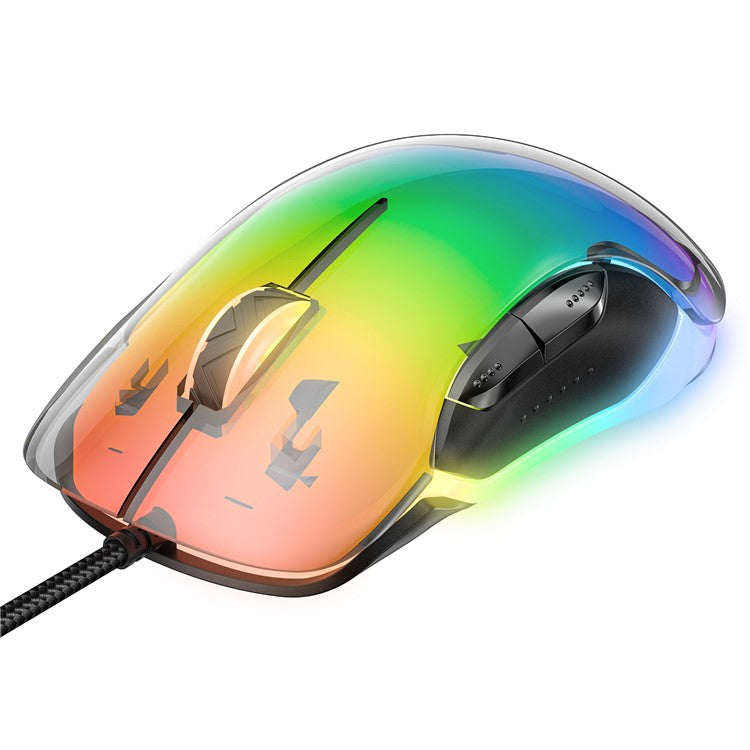 ONIKUMA CW925 USB Wired Gaming Mouse RGB Light Computer Laptop Mice - Black