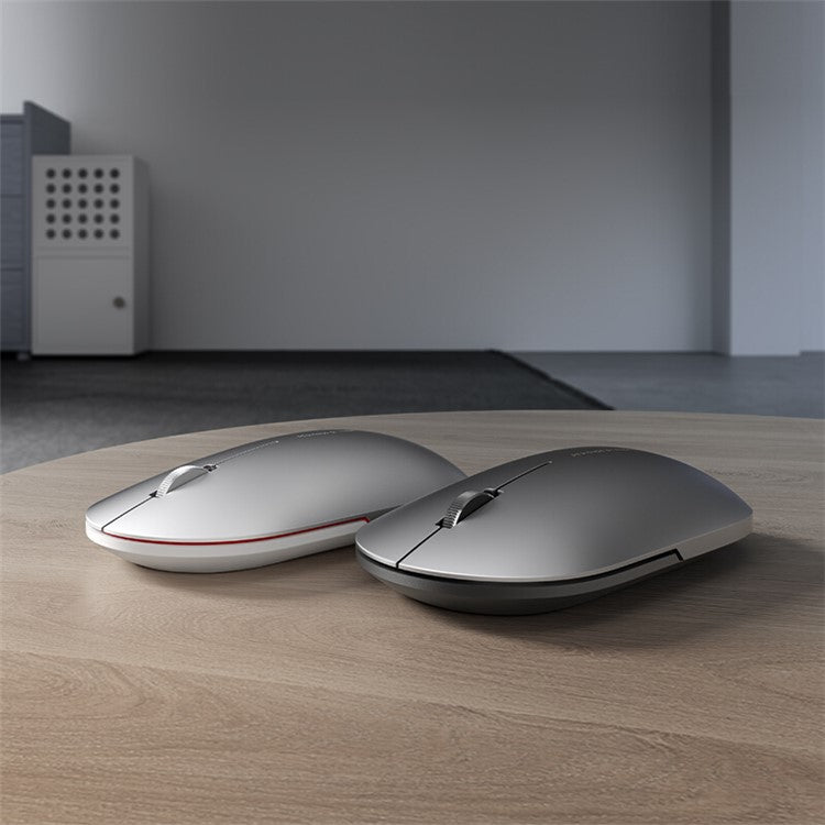 XIAOMI XMWS001TM Fashion Mouse Wireless 2.4GHz+Bluetooth Dual Mode Mute Button - Silver
