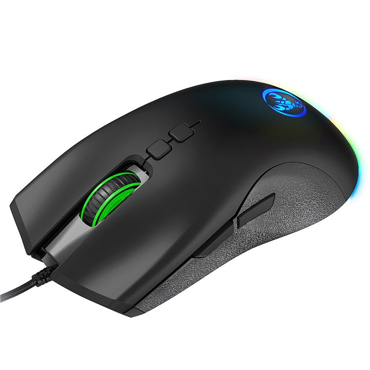 HXSJ A883 USB Wired Gaming Mouse RGB Gamer Mouse with 4 Adjustable DPI