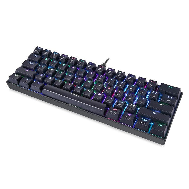 MOTOSPEED CK61 Gaming Mechanical Keyboard USB Wired 61-key RGB LED Backlight for PC Computer Gamer