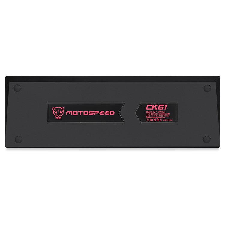 MOTOSPEED CK61 Gaming Mechanical Keyboard USB Wired 61-key RGB LED Backlight for PC Computer Gamer
