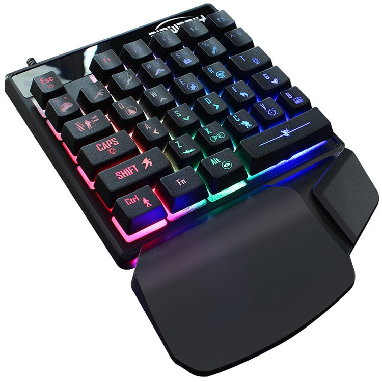 JX200 One-handed Mechanical Gaming Keyboard Electronic Sports Keyboard
