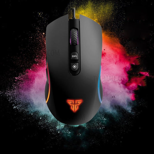 FANTECH X16 USB Optical Wired Gaming Mouse 4200DPI Adjustable 6 Buttons RGB Macro Mouse
