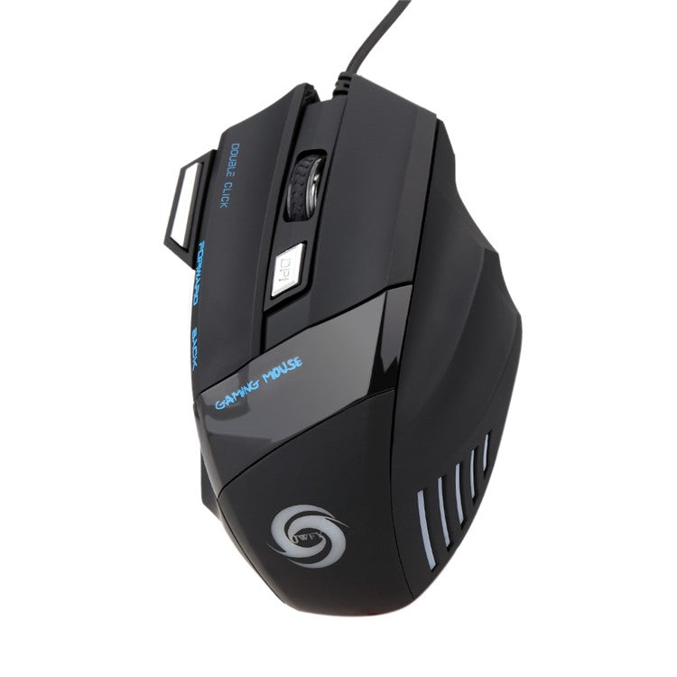 HXSJ A868 Adjustable DPI Colorful Light USB Wired Laptop Computer Ergonomic Gaming Mouse