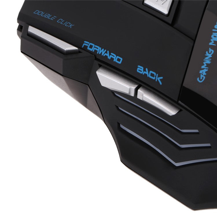 HXSJ A868 Adjustable DPI Colorful Light USB Wired Laptop Computer Ergonomic Gaming Mouse