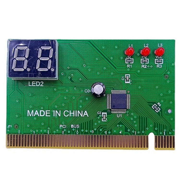 YNS-06 Two-Digit Diagnostic Card Desktop Computer Motherboard PCI Diagnostic Card for Fault Testing