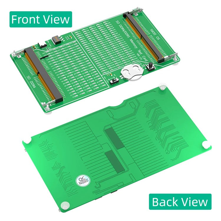 YNS-03 Memory Test Card Notebook Memory Stick Tester DDR4 / DDR5 2-in-1 Memory Tester with Light