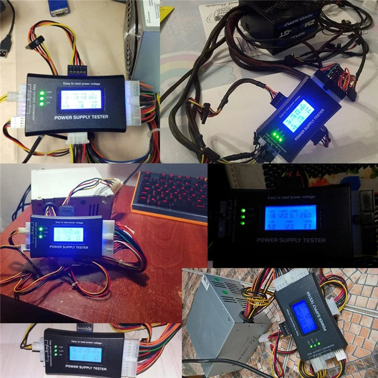 YNS-001 Digital Display Computer Power Supply Tester ATX Measuring Checker Diagnostic Tool