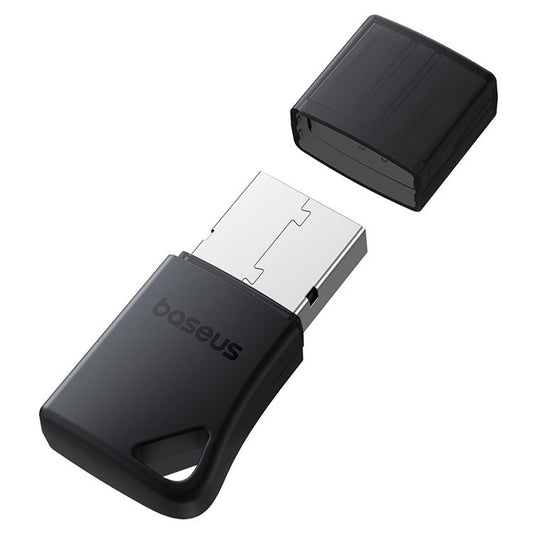 BASEUS Encok BA04+ USB Bluetooth Adapter 20m Long Range Wireless Dongle - Black