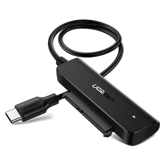 UGREEN 70610 SATA to USB C Adapter Cable for 2.5" SSD / HDD Hard Drive Connector 5Gbps Transfer Speed Support SATA III UASP Thunderbolt 3 Compatible with Samsung Seagate WD Hitachi Toshiba MacBook Pro