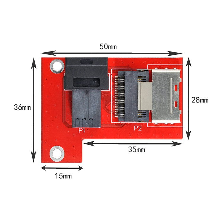 SF-040 PCI-Express 4.0 Mini SAS SFF-8087 to SAS HD SFF-8643 PCBA Female Adapter with Bracket