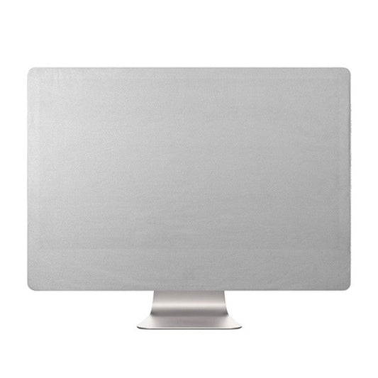 TXESIGN 27-inch Dustproof Computer Screen Protective Cover for Apple iMac Macbook Pro Air Samsung HP Dell Lenovo Foldable Cover - Silver