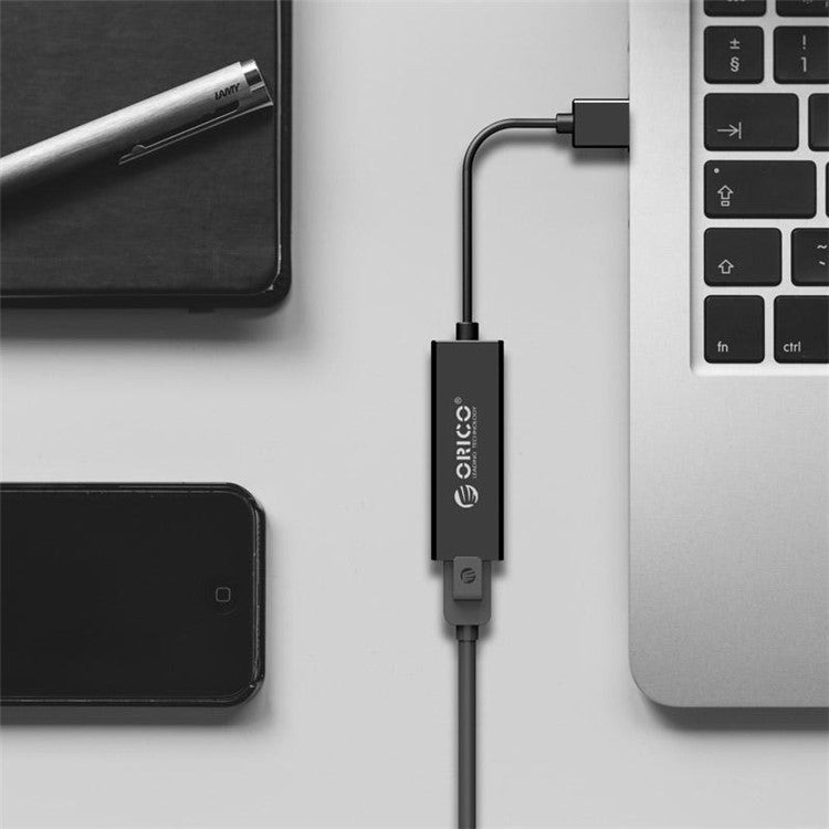 ORICO UTJ-U2 USB2.0 to Gigabit Ethernet Adapter Wired Network Cable Converter RJ45 Internet Interface
