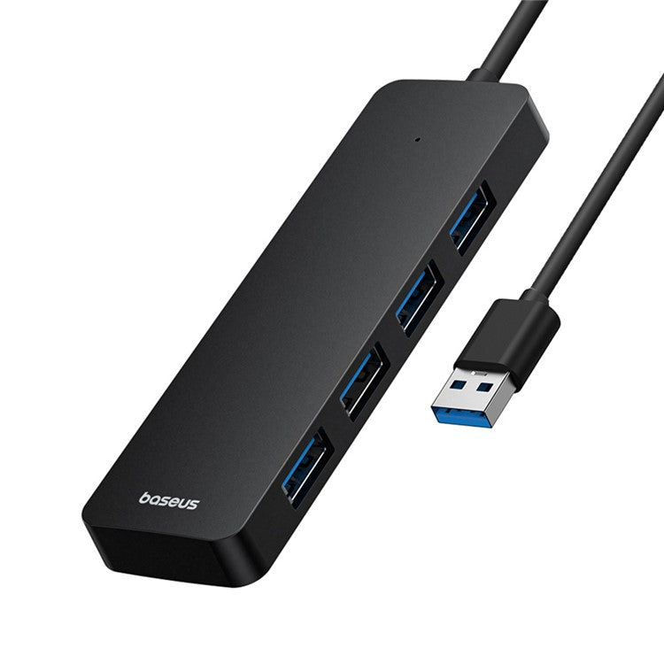 BASEUS UltraJoy Series HUB Lite 150CM Cable USB Adapter to 4 x USB 3.0 Support 5Gbps Transfer Rate - Black