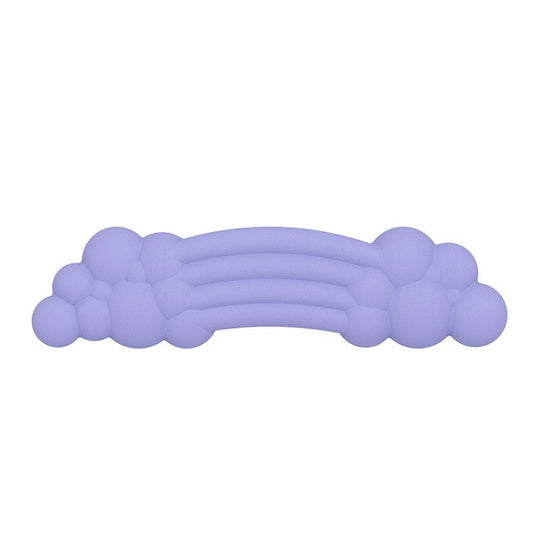 PIWIJOY PJ-01 Cloud Pad Anti-Skid Ergonomic Keyboard Wrist Support Memory Foam Wrist Rest Mat - Purple