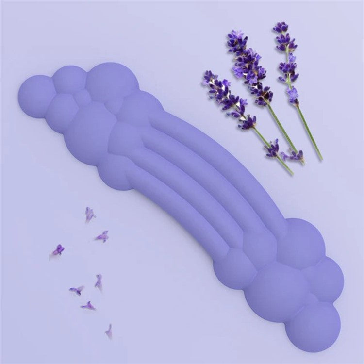 PIWIJOY PJ-01 Cloud Pad Anti-Skid Ergonomic Keyboard Wrist Support Memory Foam Wrist Rest Mat - Purple