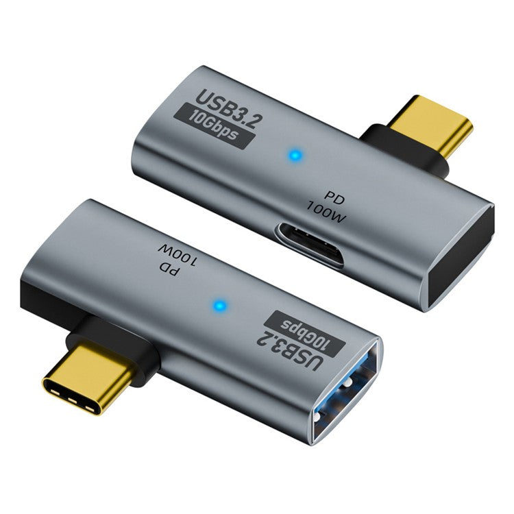 UC-035-PD 10Gbps Type-C to USB 3.0 Female OTG 100W PD Power Adapter for Laptop Tablet Phone