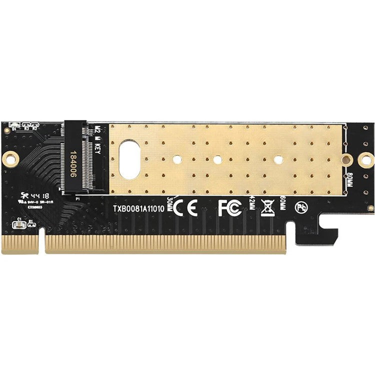 TXB008 Pcl-Express X16 SSD Adapter Card M.2 to PCIE3.0 Computer Expansion Card without Heat Sink