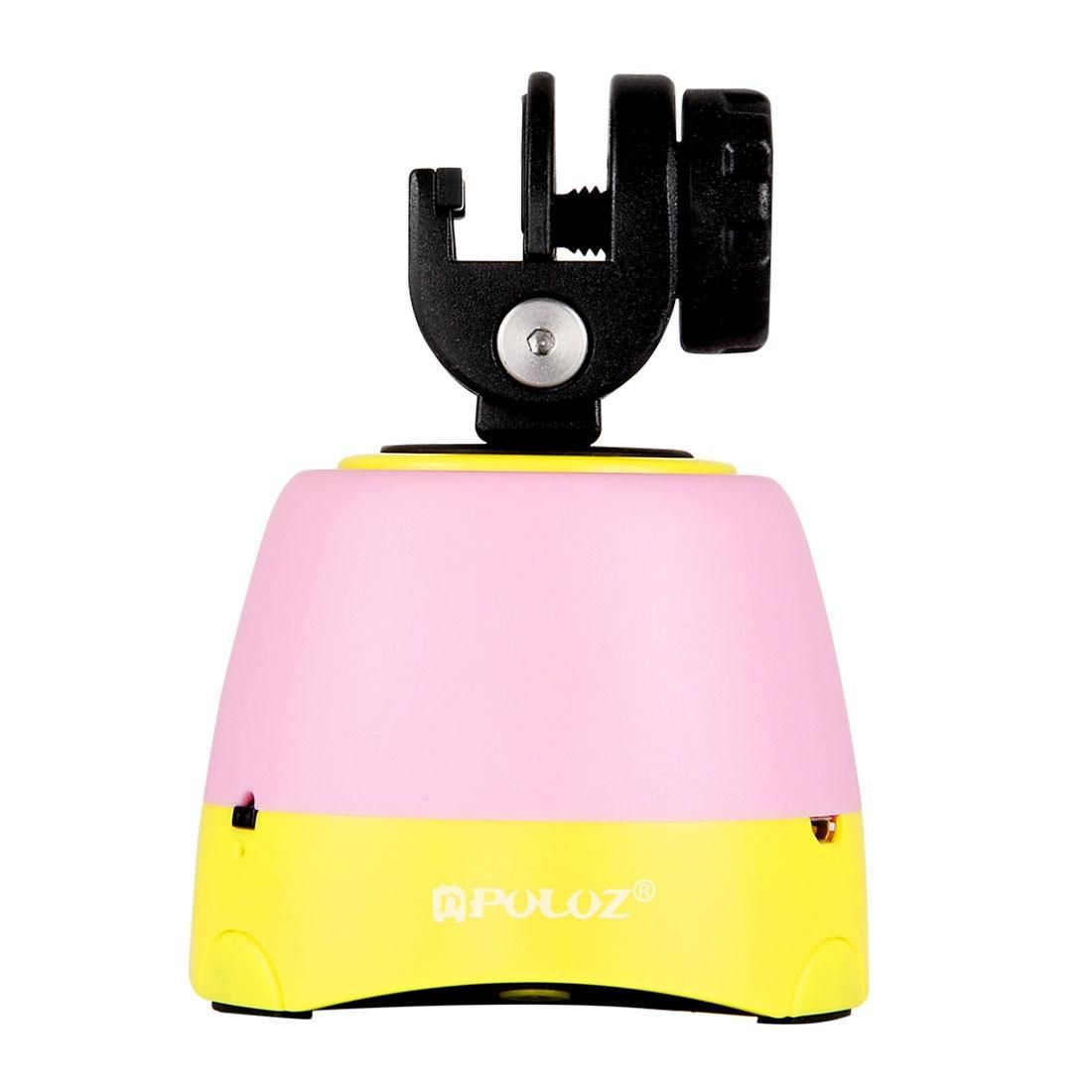 PULUZ Electronic 360 Degree Rotation Panoramic Head with Remote Controller for Smartphones, GoPro, DSLR Cameras (Red)