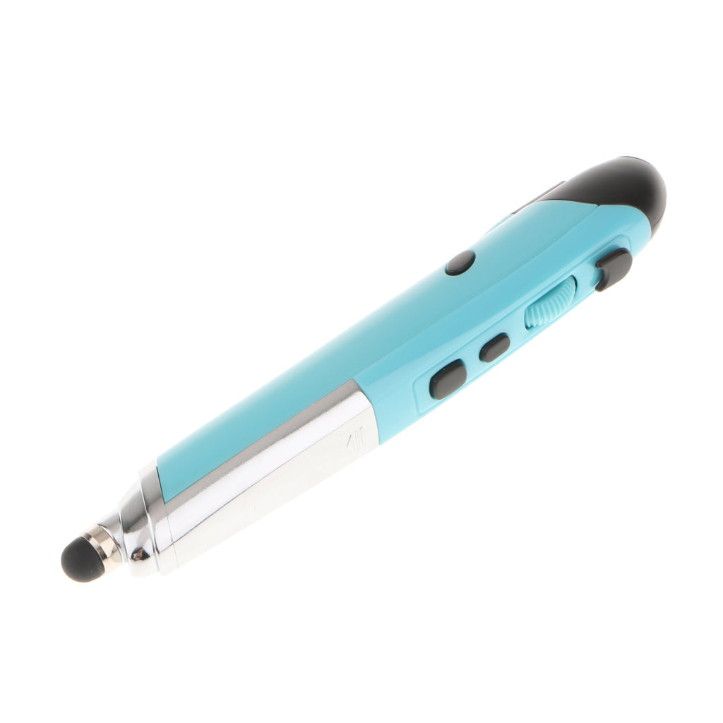 2.4G Wireless Optical USB Pen Mouse For PC Laptop Drawing Teaching PPT Blue