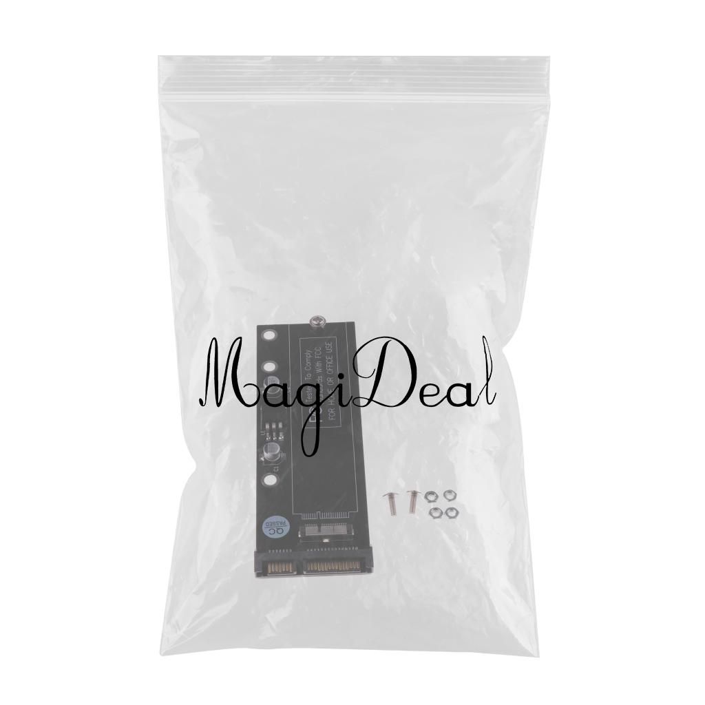 6+12pin SSD to 22Pin SATA Converter Adapter Card for 2010 2011 MacBook Air