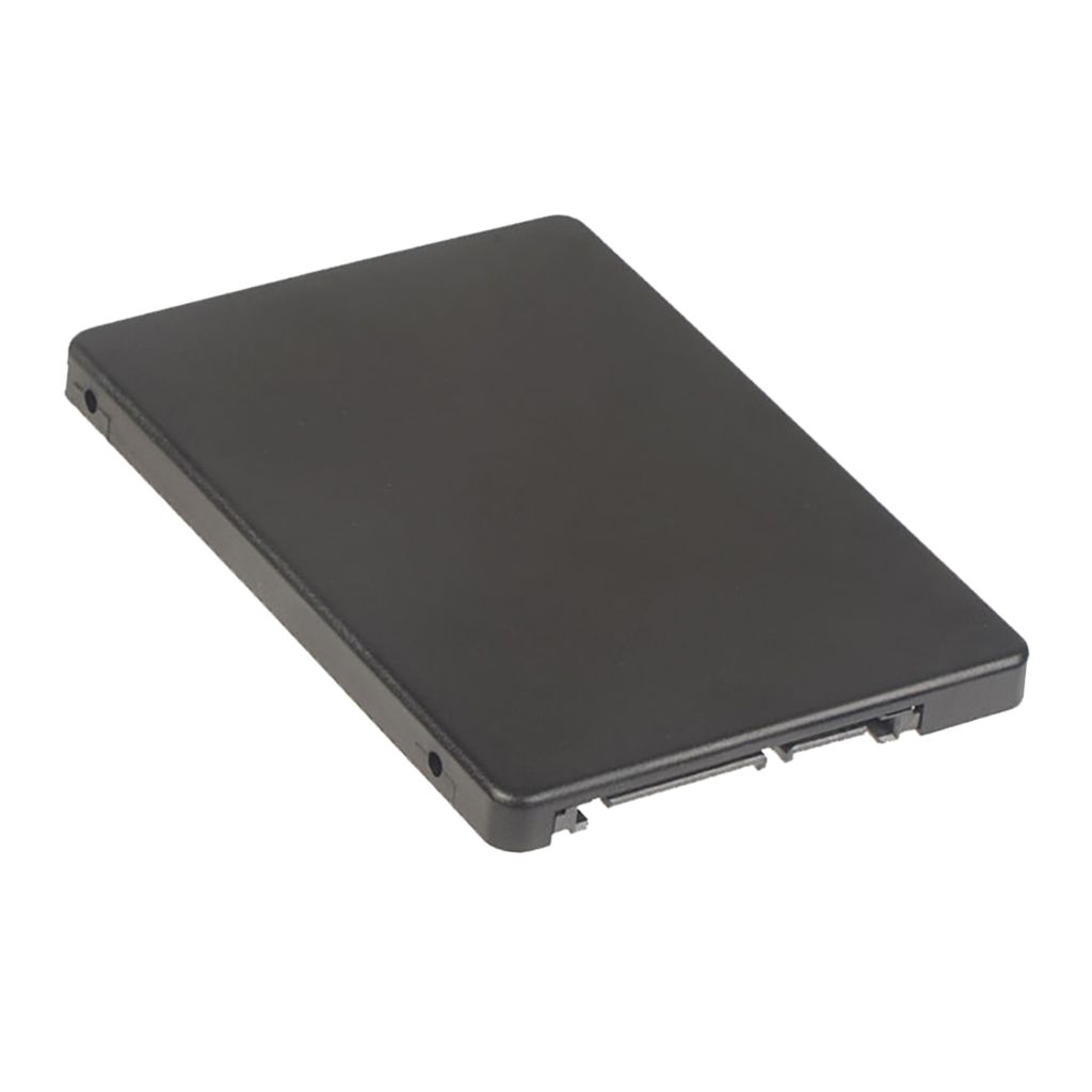 M.2 NGFF SSD to 2.5"SATA Adapter Card With Case Enclosure for Computer Black