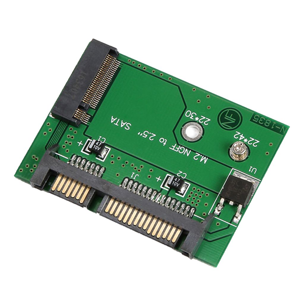 M.2 NGFF SSD Solid State Drive to 2.5'' SATA 3.0 Adapter Converter Card