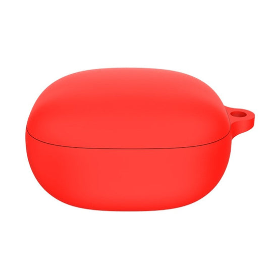 Silicone Sleeve for Anker Soundcore Liberty 4 , Bluetooth Earphone Charging Case Anti-dust Cover - Red