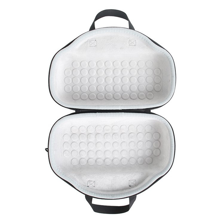 For Bose Soundlink Max Oxford Cloth+ EVA Storage Case Bluetooth Speaker Carrying Bag with Shoulder Strap - Black  /  Grey