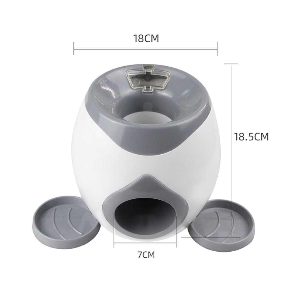 TG-CTOYO47 Dog Tennis Ball Launcher Snack Encouragement Machine Interactive Ball Launcher Dog Ball Thrower