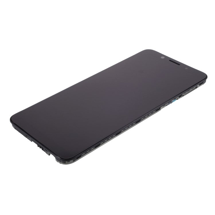 Assembly LCD Screen and Digitizer Assembly + Frame Spare Part for OPPO A73 / F5 Youth - Black