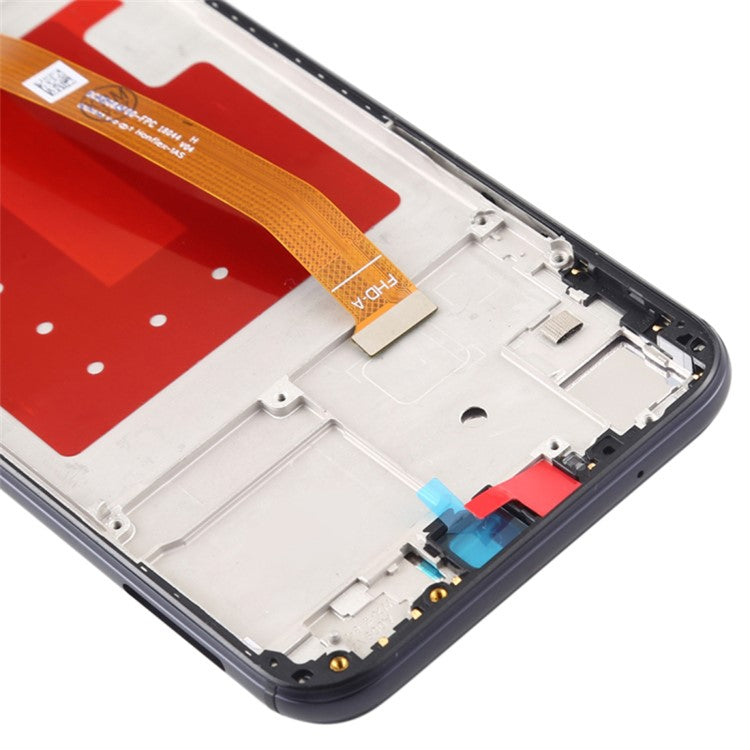 LCD Screen and Digitizer Assembly + Frame Replacement (without Logo) for Huawei P20 Lite (2018)/Nova 3e (China) - Black