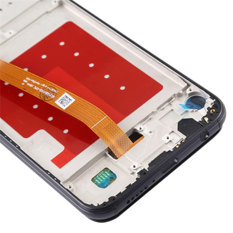 LCD Screen and Digitizer Assembly + Frame Replacement (without Logo) for Huawei P20 Lite (2018)/Nova 3e (China) - Black