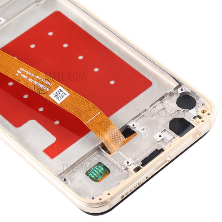 LCD Screen and Digitizer Assembly + Frame Replacement (without Logo) for Huawei P20 Lite (2018)/Nova 3e (China) - Gold